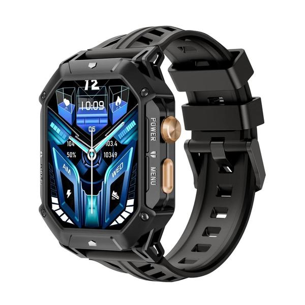 Imagem de Relógio Smartwatch Militar Haylou Iron N1 Tela Amoled 5atm