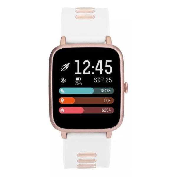 Imagem de Relógio Smartwatch Mormaii Branco e Rosa MOLIFEGAN/8B