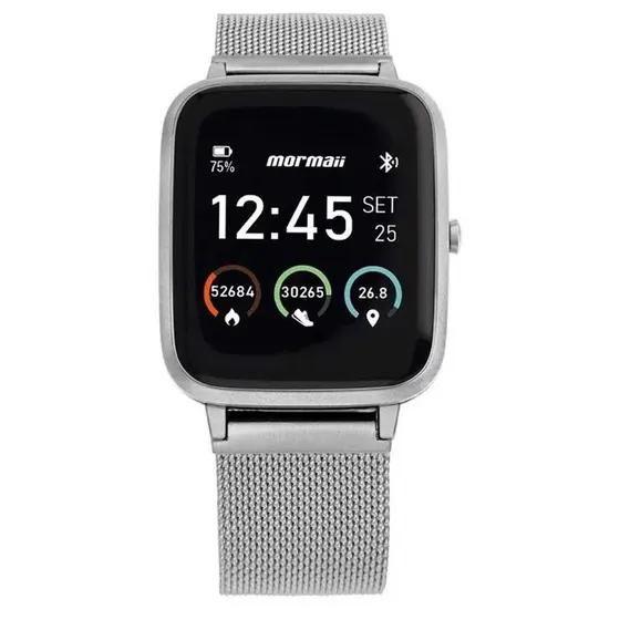 Imagem de Relógio smartwatch mormaii life gps full display - molifegah/7k