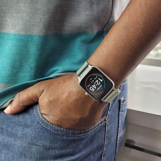 Imagem de Relógio smartwatch mormaii life gps full display - molifegah/7k