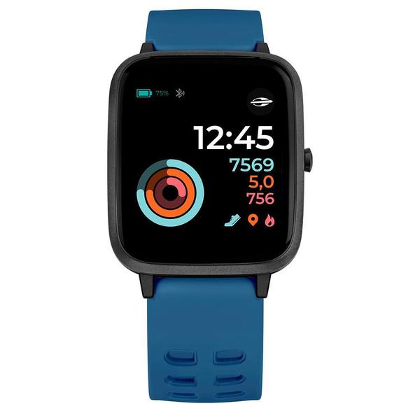 Imagem de Relogio smartwatch mormaii life touchscreen masculino azul molifeaj/8a