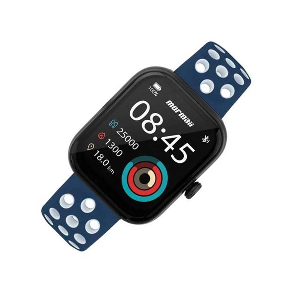 Imagem de Relogio Smartwatch Mormaii Life Ultra Full Display, Bluetooth, 5ATM, Touch, Azul - MOLIFEUAN/8A