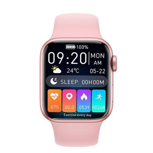 Imagem de Relógio Smartwatch S9 Mini 41mm Pulso fino + 3 pulseiras lançamento 2024 feminino modo esportivo corrida academia monitor de saúde GPS e NFC