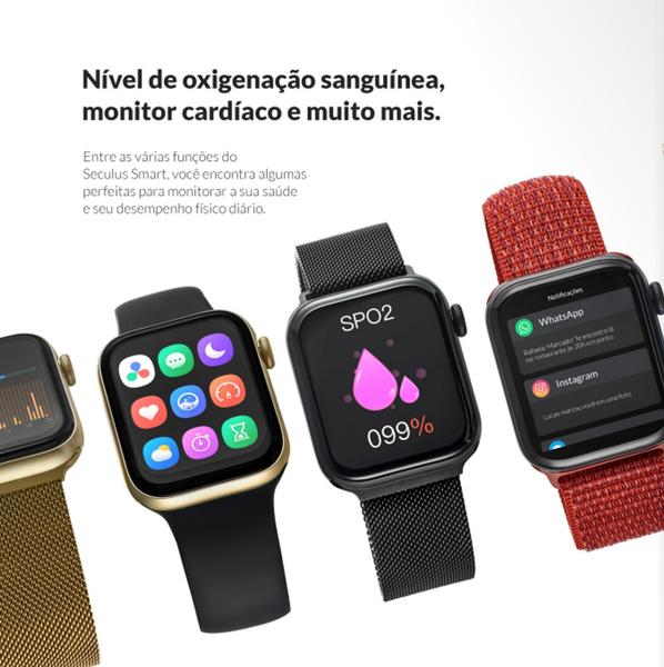 Imagem de Relógio Smartwatch Seculus Unissex 17001MPSVPL1