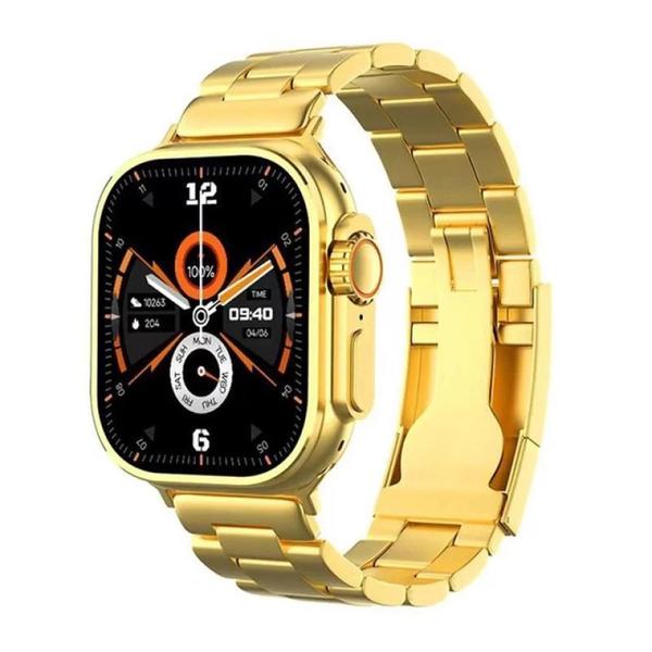 Imagem de Relogio smartwatch ultra gold mini 24k feminino 48mm