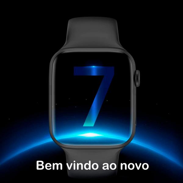 Imagem de Relógio Smartwatch W28 Pro  45mm Series 8 Faz Chamadas Bluetooth