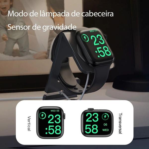 Imagem de Relogio Smartwatch W28 Pro Atualizado Com NFC Serie 8 45mm Faz e recebe ligações