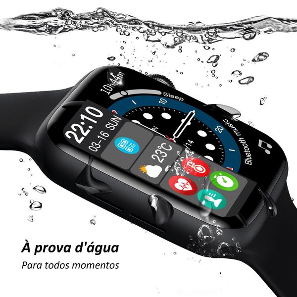 Imagem de Relogio Smartwatch W28 Pro Preto NFC Serie 8 Original