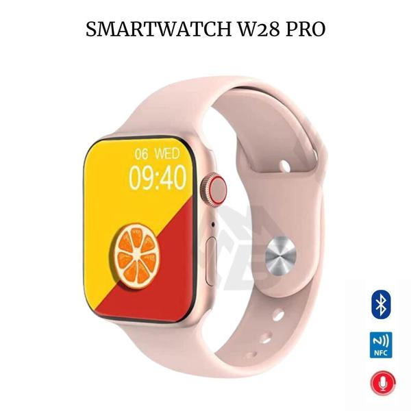 Imagem de Relogio Smartwatch W28 Pro Series 8 Lançamento 2023 Tela Infinita Chamadas Bluetooth + Pulseira extra Ocean