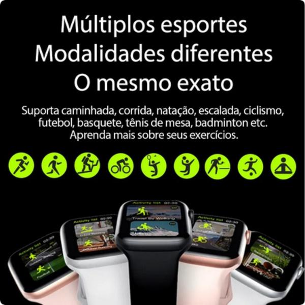 Imagem de Relógio Smartwatch W29 Pro Original Serie 9 Android Ios Nfc Recebe Notificaçoes Faz Ligaçoes 47mm