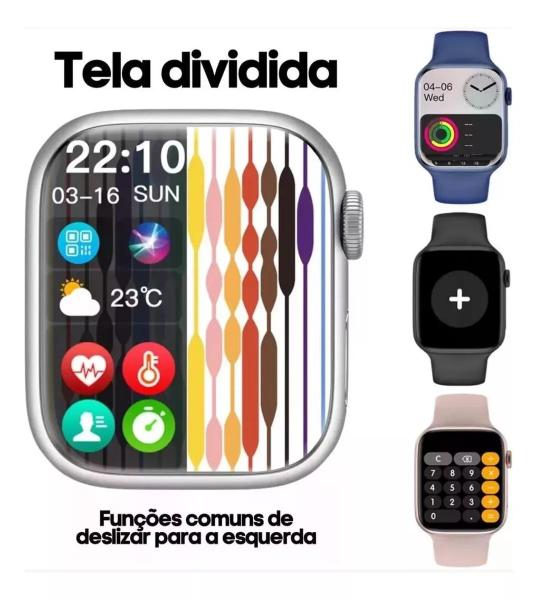 Imagem de Relógio Smartwatch W29 Pro Series 9 Lançamento 2024 Nfc Gps Gpt Original