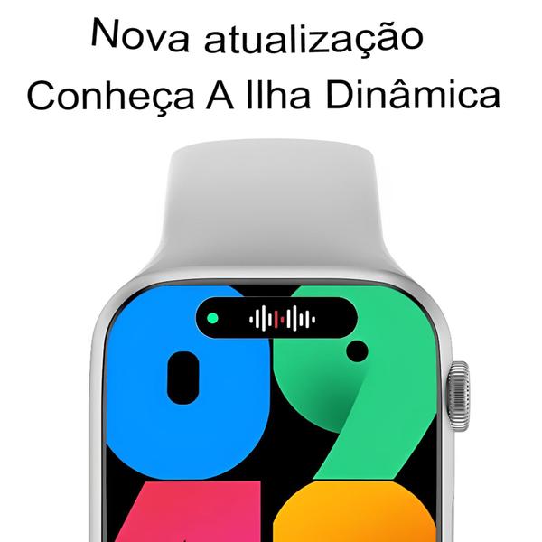 Imagem de Relógio Smartwatch W29 Pro Series 9 Modelo 2024 Original + 2 Pulseiras