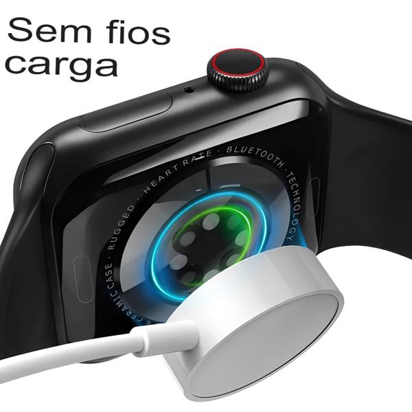 Imagem de Relógio Smartwatch W29 Pro Series 9 Modelo 2024 Original + 2 Pulseiras