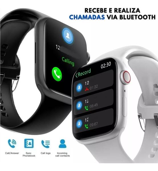 Relógio Smartwatch W59 Mini Pro 41mm, Faz e Recebe Ligações, Resistente à Água e Troca de Pulseira - SVD Store Imagem de Relógio Smartwatch W59 Mini Pro 41mm, Faz e Recebe Ligações, Resistente à Água e Troca de Pulseira