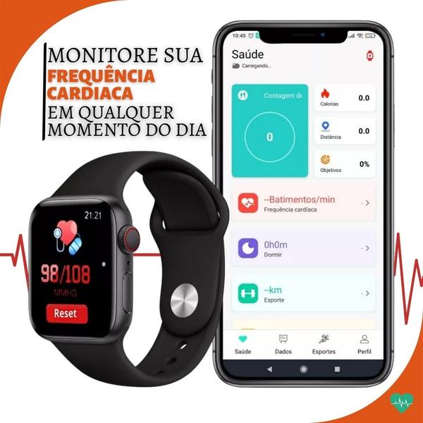 Imagem de Relógio Smartwatch W59 Mini Pro Feminino Original 41mm série 10 novo lançamento