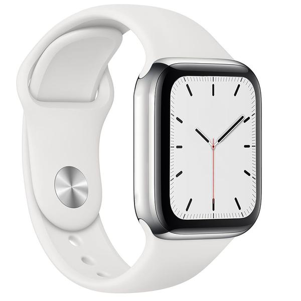 Imagem de Relógio Smartwatch W68 Branco Android iOS - Smart Bracelet