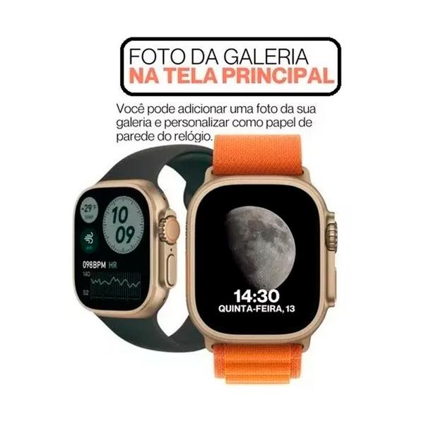 Imagem de Relogio Smartwatch W68 Ultra 45mm Series 8 Lançamento 2023