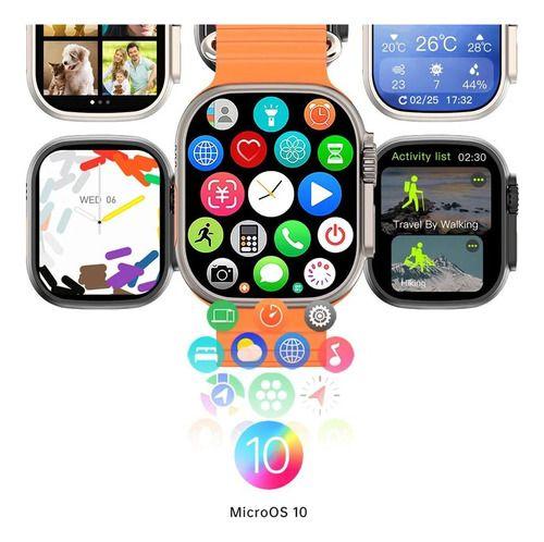 Imagem de Relogio Smartwatch W69+ Ultra 49mm Series 10 Amoled 2024