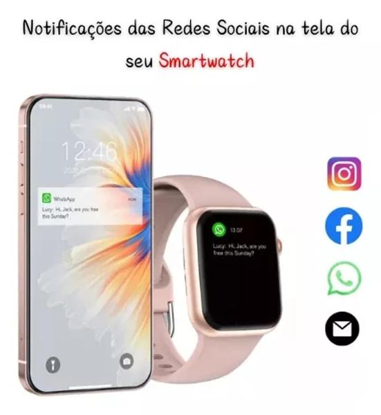 Imagem de Relógio Smartwatch W99+ Plus Masculino e Feminino Amoled Chatgpt Nfc Ip68 +Mimos