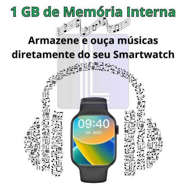 Imagem de Relógio Smartwatch W99+ Watch 9 Amoled Chat Gpt Microwear