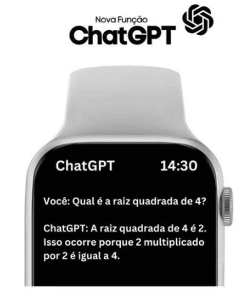 Imagem de Relógio Smartwatch Watch X Séries 10 Microwear NFC, GPS, Músicas, Jogos, Esportes