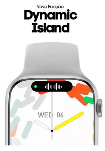 Imagem de Relógio Smartwatch Watch X Séries 10 Microwear NFC, GPS, Músicas, Jogos, Esportes