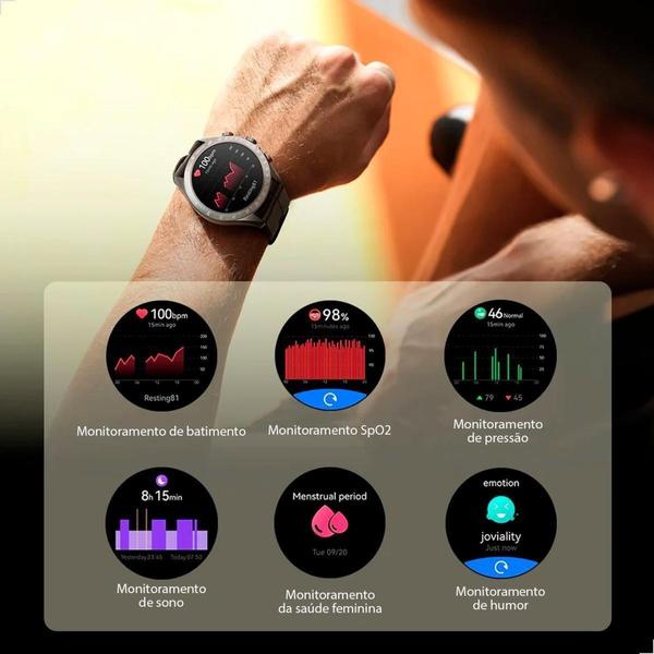 Imagem de Relogio Smartwatch XiaomiMi Solar Pro Amoled A Prova D'agua com Certificação Militar -  Haylou