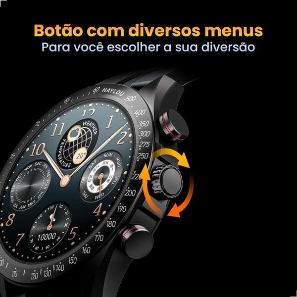 Relogio Smartwatch XiaomiMi Solar Pro Amoled A Prova D'agua com Certificação Militar - Haylou Imagem de Relogio Smartwatch XiaomiMi Solar Pro Amoled A Prova D'agua com Certificação Militar - Haylou