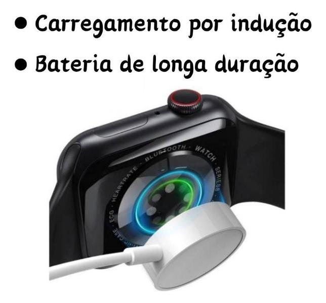 Imagem de Relogio  Smartwtch W29 Pro Serie 9 47mm Com Dynamic Island Jogos Bússola NFC