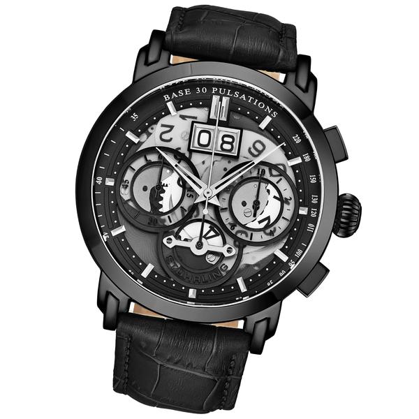 Imagem de Relógio Stuhrling Original Imperia 4030 Quartz Chrono 47 mm