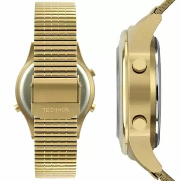 Imagem de Relógio Technos Feminino Digital Dourado  Oferta Barato BJ3927AA/1C