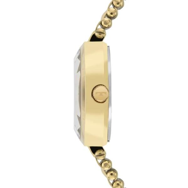 Imagem de Relogio Technos feminino dourado banhado folheado pequeno mini strass sofisticado moderno a prova dagua 2035MXIS/1X