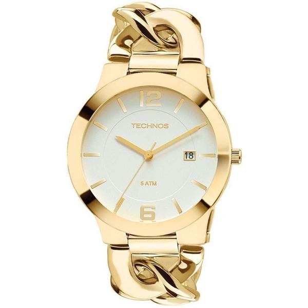 Imagem de Relógio Technos Feminino Elegance Elos Unique Original Dourado 2115UL/4B