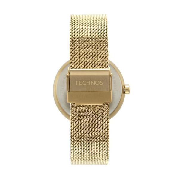 Imagem de Relógio Technos Feminino Gl22Ah/1J Slim Safira Dourado