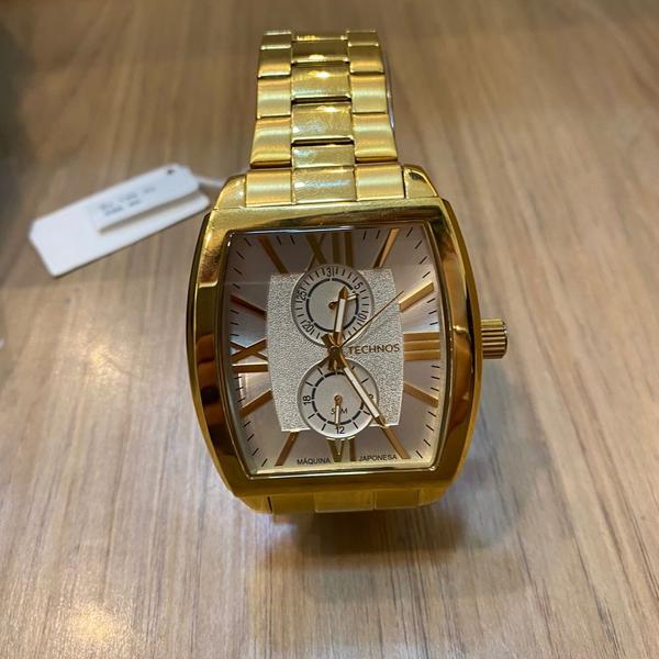 Imagem de Relógio Technos Masculino Grandtech Dourado 6P23AM/1K