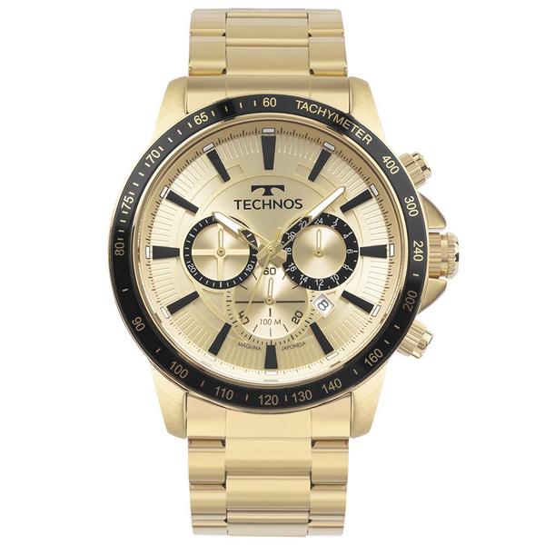 Imagem de Relógio Technos Masculino Grandtech Dourado Ref - JS26AEW/1D