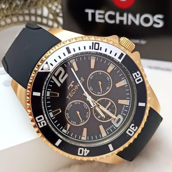 Imagem de Relógio Technos Masculino Racer Dourado - 6P29ALF/2P