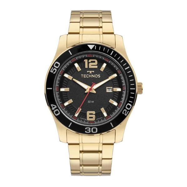 Imagem de Relógio Technos Masculino Racer Premium Dourado 2117LFH/1P