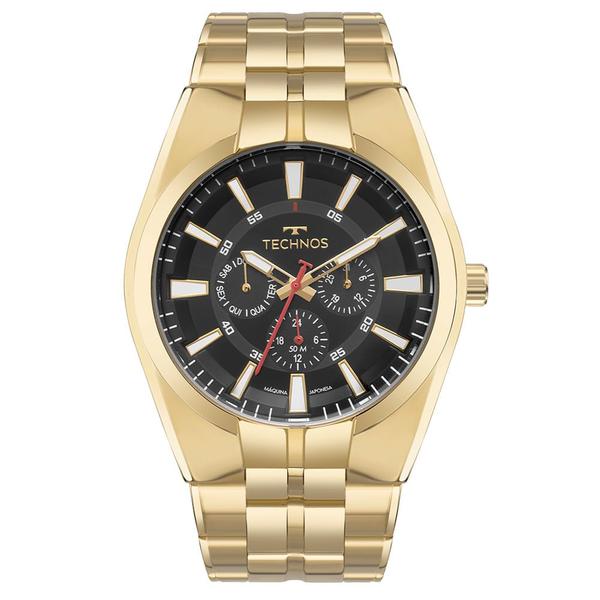 Imagem de Relógio Technos Masculino Skymaster Dourado - 6P29AMB/1P