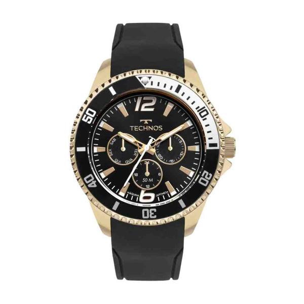 Imagem de Relógio Technos Racer Dourado Preto Masculino 6P29ALF/2P