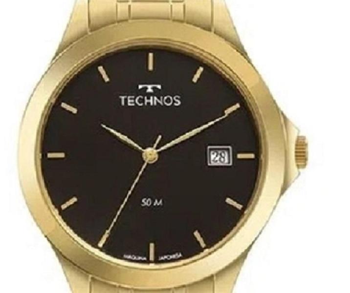 Imagem de Relógio Technos Unissex Dourado Classic Steel1 S13Bwtdy/4P