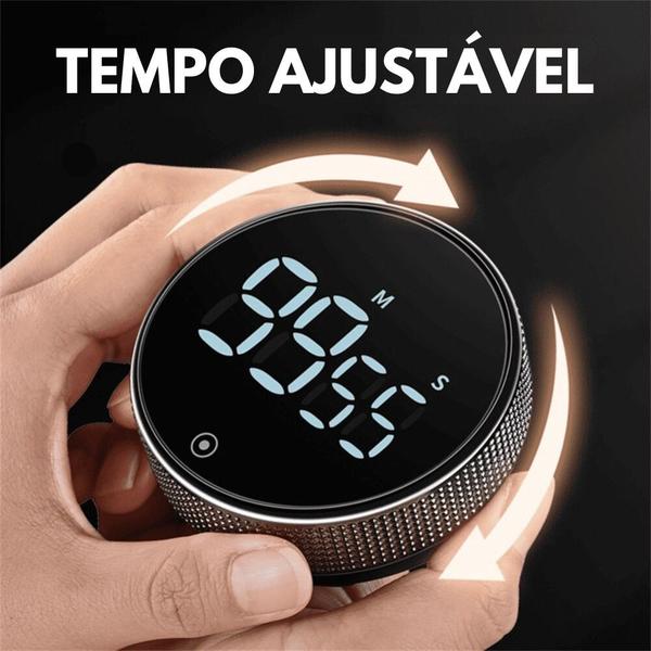 Imagem de Relógio Timer Digital com Alarme e Ímã - Ideal para Cozinha