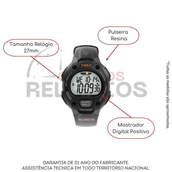 Imagem de Relógio Timex Digital Maculino Preto T5E901