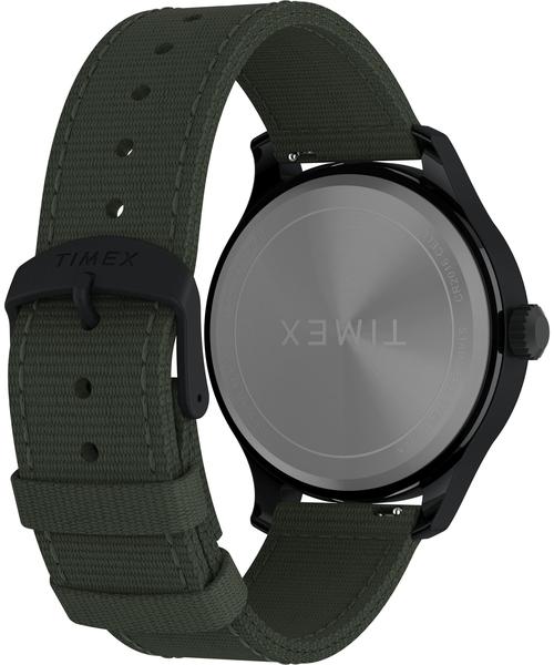 Imagem de Relógio Timex Expedition Field, estojo de 43 mm, pulseira verde para homens