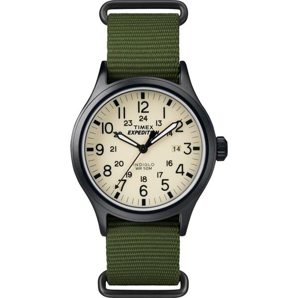 Imagem de Relógio Timex Expedition Scout para homens, estojo preto de 40 mm