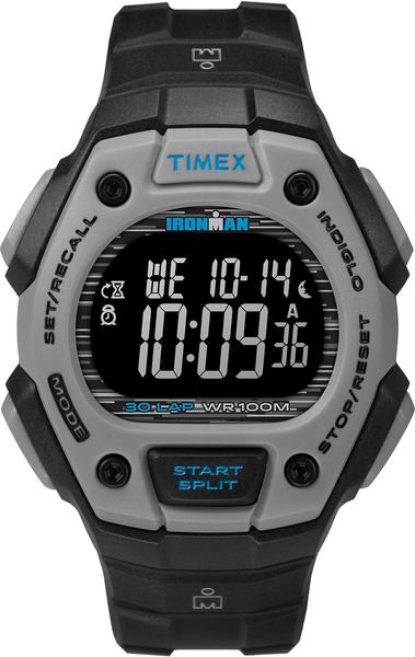 Imagem de Relógio Timex IRONMAN Classic 30, caixa de 38 mm, pulseira de resina preta