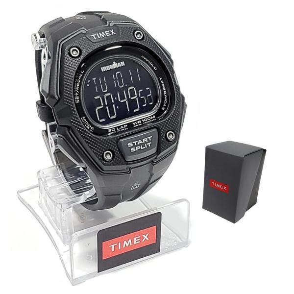 Imagem de Relógio Timex Masculino Digital Iroman Preto TW5M48600