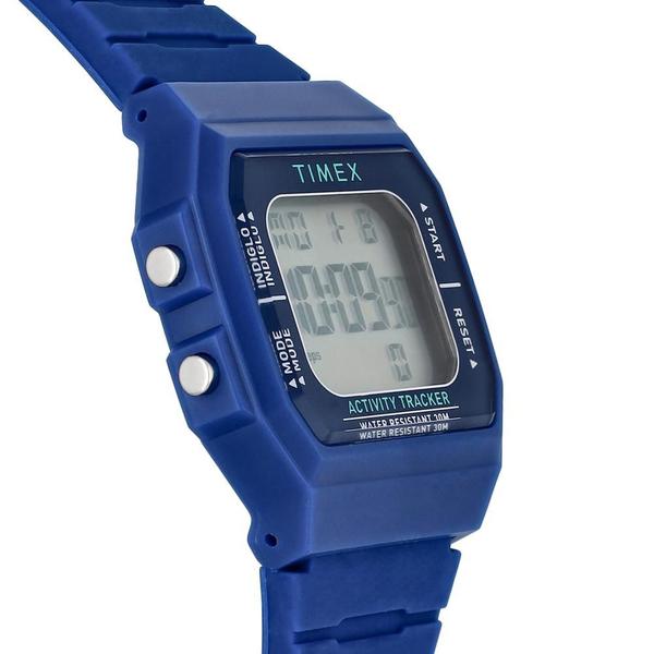 Imagem de Relógio Timex Masculino Ref: Tw5m55700 Digital Retangular Pedômetro Blue