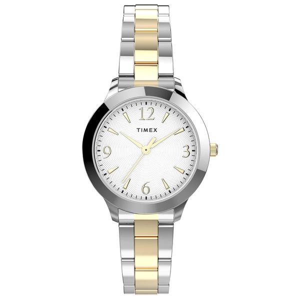 Imagem de Relógio Timex Women's Premium Dress, estojo de 32 mm em aço inoxidável