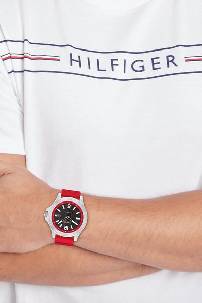 Imagem de Relógio Tommy Hilfiger 1710540 para homens com caixa de aço inoxidável